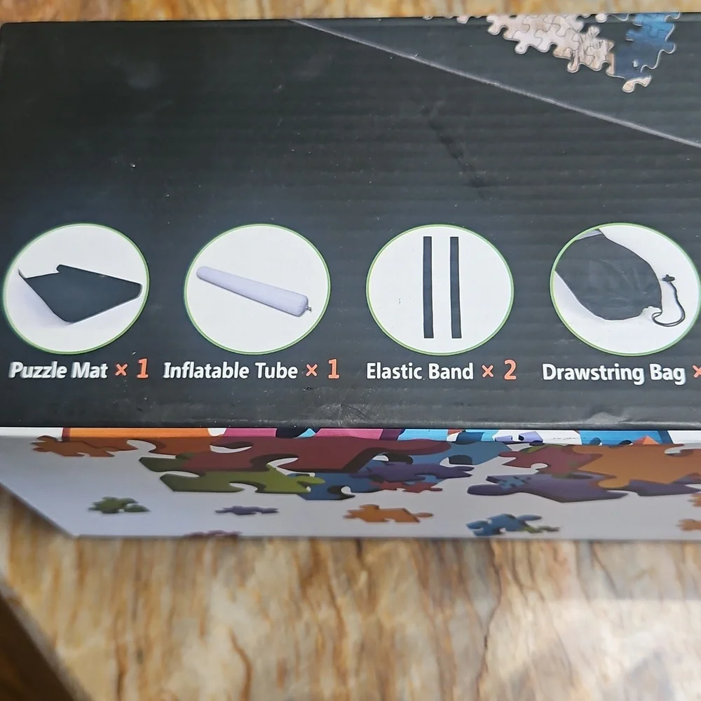BECKO Puzzle Roll It Up Mat Jigsaw Storage Felt